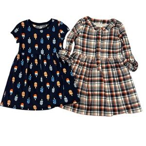Assorted Brand Toddler Girl Dress Lot of 2, Size 4T